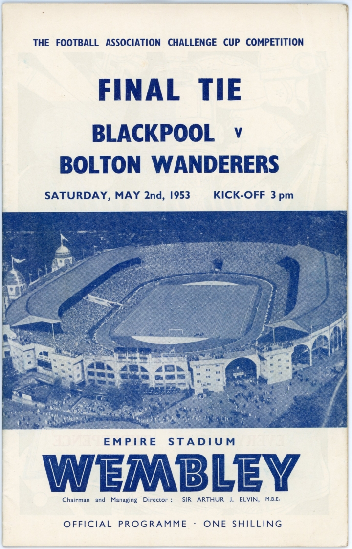 1953 F.A Cup Final Blackpool vs Bolton Wanderers