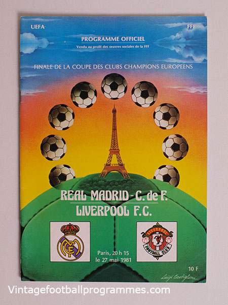 1981 FIFA World Club Champioship (Toyota Cup) 'Liverpool vs Flamengo