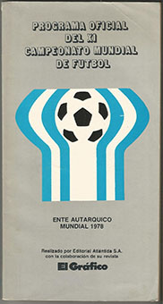 1978 World Cup Official Tournament Brochure