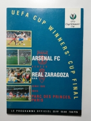 1995 European Cup Winners Cup Final Arsenal Vs Real Zaragoza