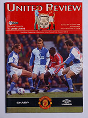 1998-99 Manchester United vs Leeds 'Treble Season Programme'
