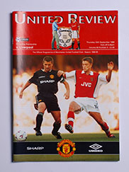 1998-99 Manchester United vs Liverpool 'Treble Season Programme'