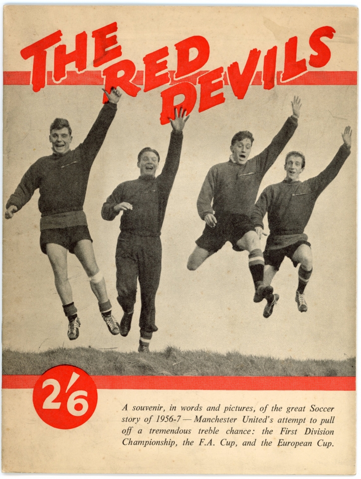 1956-57 Manchester United Brochure football programme