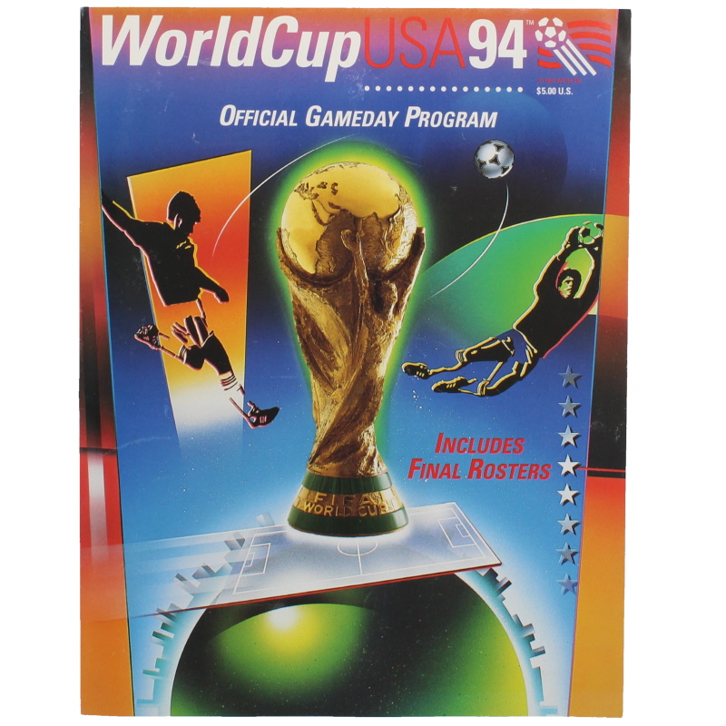 1994 World Cup USA Group Stage Programme football programme