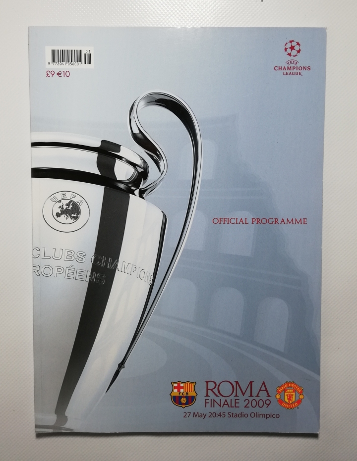 2009 European Cup Final Barcelona vs Manchester United