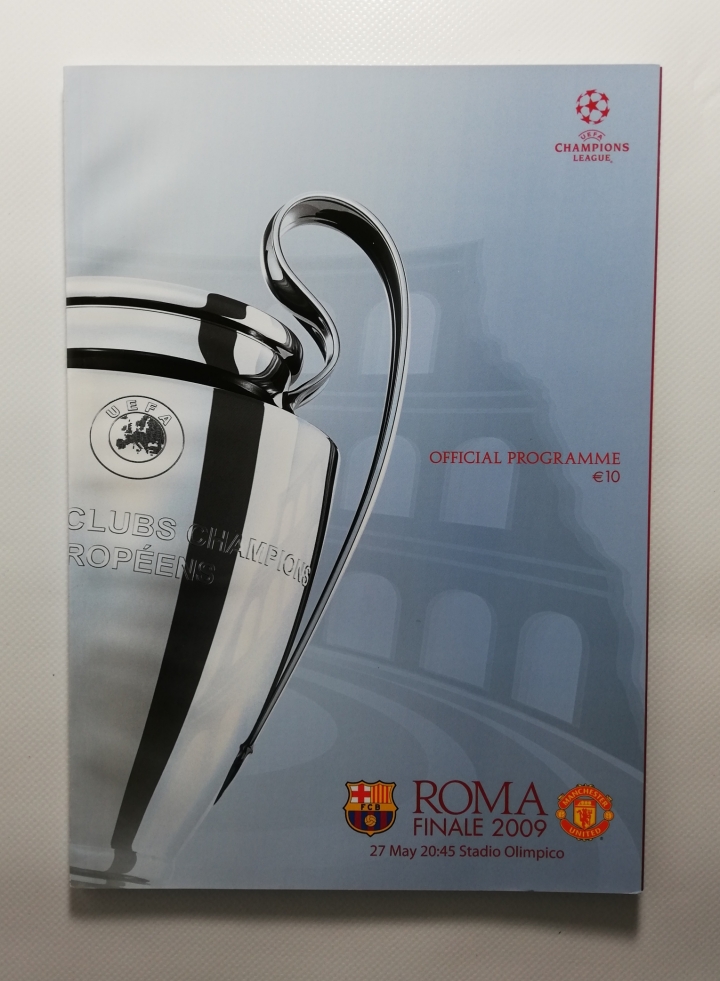 2009 European Cup Final Barcelona vs Manchester United without Barcode