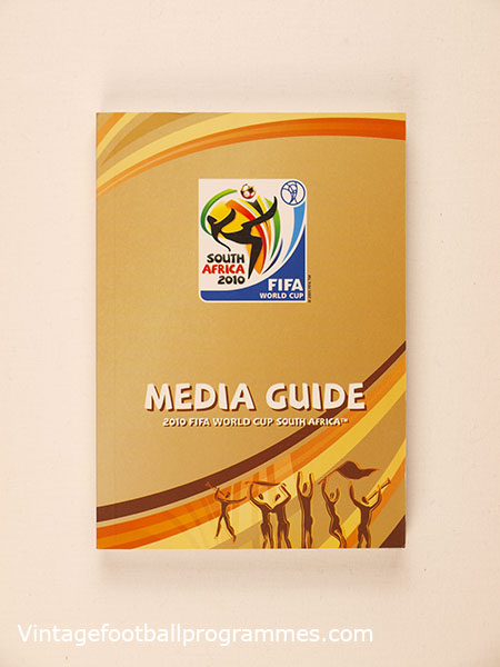 2010 FIFA World Cup South Africa Media Guide football programme