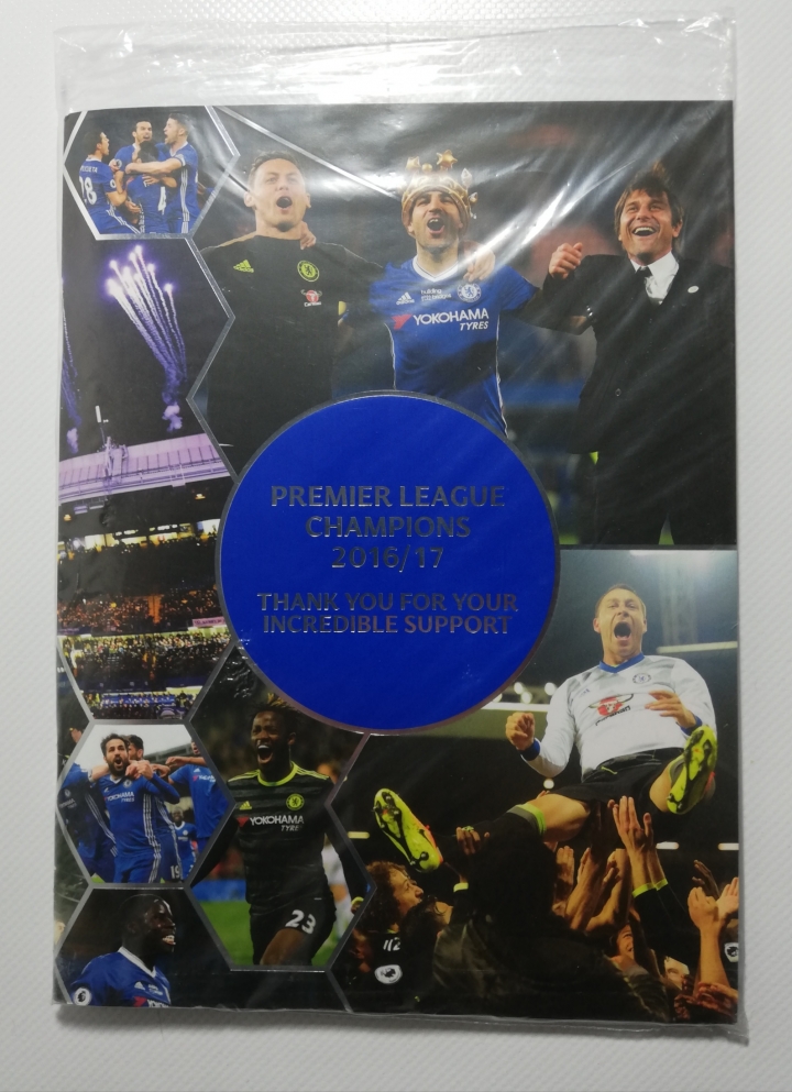 2016-17 Chelsea vs Sunderland with John Terry last game supplement football programme