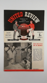 1950-51 Manchester United vs Derby County 