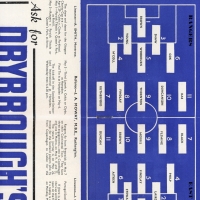 1950 Scottish Cup Final Rangers vs East Fife programme football programme