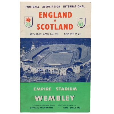 Classic 1950s Football programmes for Sale – Vintage Football Programmes