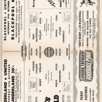 1956-57 Manchester United vs Charlton Athletic football programme football programme
