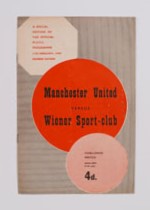 1958-59 Manchester United vs Wiener Sport-club 