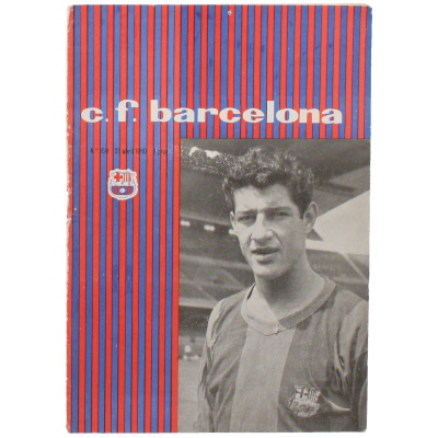 1960 European Cup Semi Final Barcelona vs Real Madrid programme