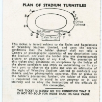 1965 F.A Cup Final Leeds United vs Liverpool programme and ticket football programme