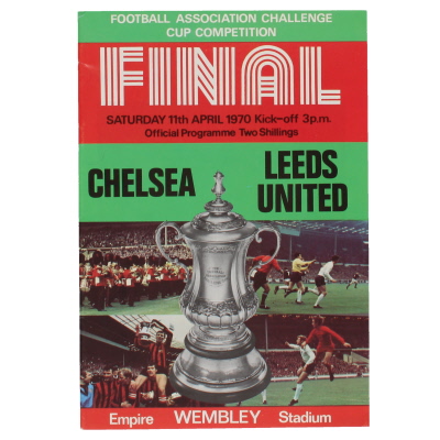 1970 F.A Cup Final Chelsea vs Leeds United Programme