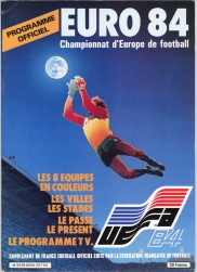 1984 European Championship tournament programme