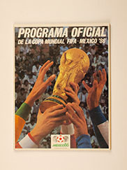 1986 World Cup Official Tournament Brochure