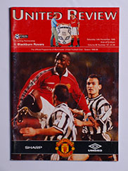 1998-99 Manchester United vs Blackburn 'Treble Season Programme'