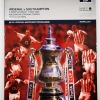 2003 F.A Cup Final Arsenal vs Southampton programme with ticket football programme