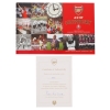 2005-06 Arsenal vs Wigan Hard Back Limited Edition Programme Last Game at Highbury  football programme