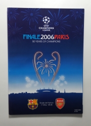 2006 Champions League Final Barcelona vs Arsenal with Supplement and Press Pack