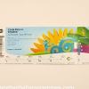 2010 World Cup 'Costa Rica vs England' Ticket football programme