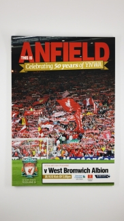 2013-14 Liverpool vs West Bromwich Albion programme