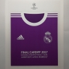 2017 Champions League Final Juventus vs Real Madrid with Kit Card football programme