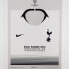 2019 Champions League Final Tottenham Hotspur vs Liverpool programme football programme