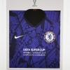 2019 Super Cup Final Liverpool vs Chelsea programme and kit card football programme