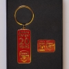 Arsène Wenger Keyring & Badge Set football programme